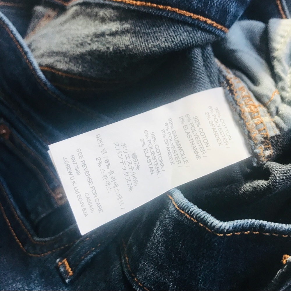J Crew Reid cone denim in Brewster straight leg 30 - Picture 5 of 8
